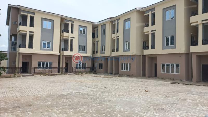 4 bedrooms terrace duplex with a room bq - 2 4 bedroom Terraced Duplex For Sale Guzape Abuja Phase 1  - 2