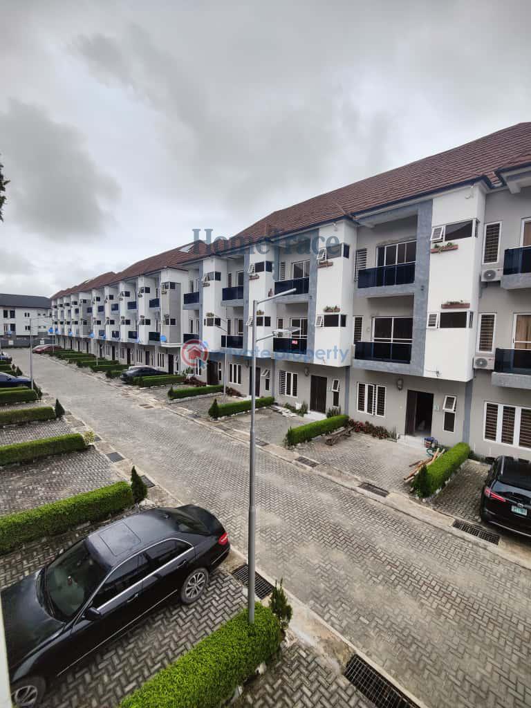 4 en-suite bedrooms terrace with walk-in closet - 3 4 bedroom Semi detached Bungalow For Sale Ikate Lekki Ajah Lagos - 3