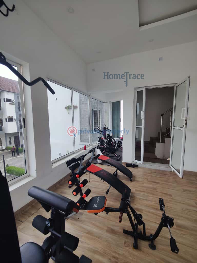 4 en-suite bedrooms terrace with walk-in closet - 20 4 bedroom Semi detached Bungalow For Sale Ikate Lekki Ajah Lagos - 20