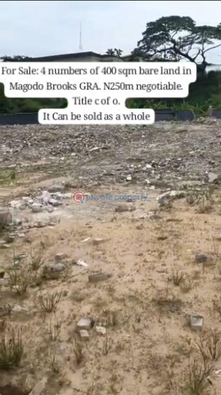 Land For Sale Magodo Brooks Gra Kosofe/Ikosi Lagos