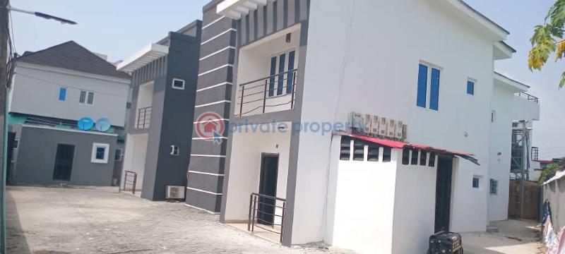 4 units of 2-bed apartments with 4 units of self-contained in an estate at ajah - 6 Mini Flat For Sale Badore Ajah Lagos - 6
