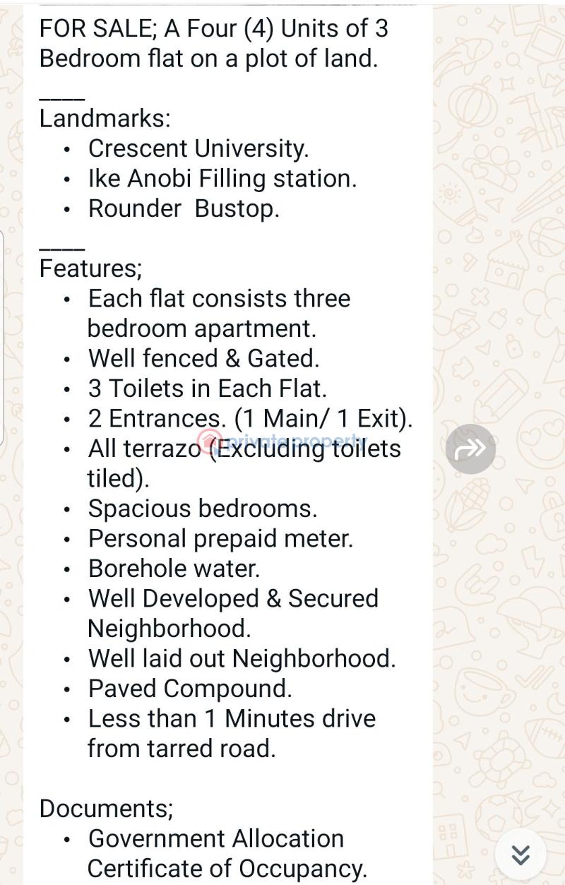 3 bedroom Block Of Flats For Sale Render , Lafenwa . Abeokuta Ogun - 4