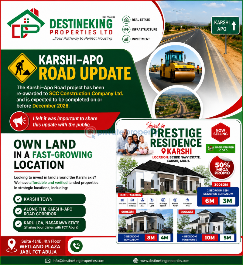 3 bedroom Residential Land For Sale Karshi Behind Navy Estate Phase 2 Karu Abuja Phase 4  - 1
