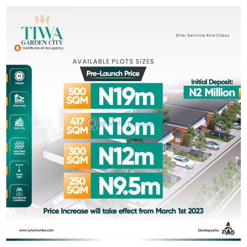 Land For Sale Close To Lekki Airport, Deep Seaport, Pan African