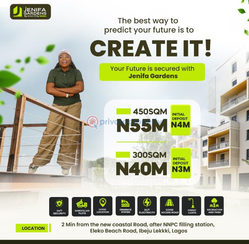 Residential Land For Sale Eleko Beach Road Eleko Ibeju-Lekki Lagos - 1