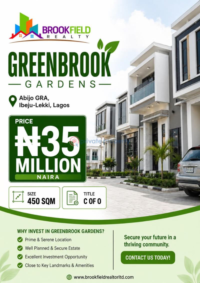 Residential Land For Sale Brook Hills Park Abijo Ajah Lagos - 3