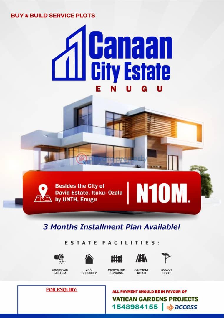 Land For Sale Opposite Unth Itulu Ozala Along Enugu/ph Express Enugu Area 