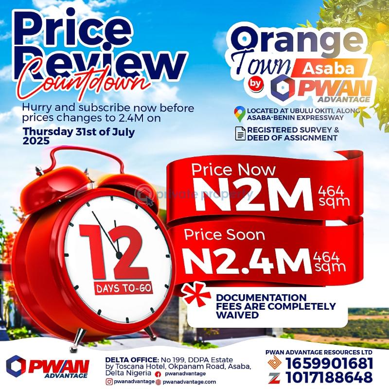 Mixed use Land For Sale Ubulu Okiti Asaba Delta