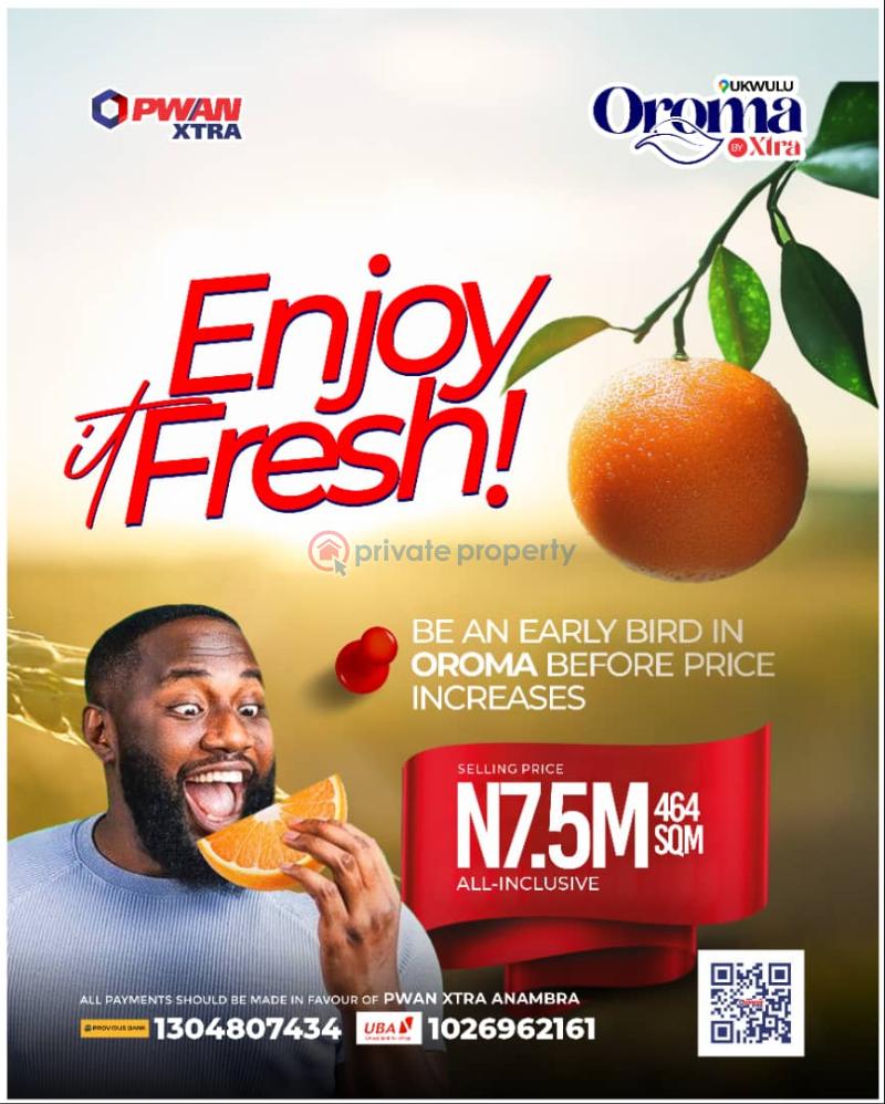 Mixed use Land For Sale Oroma Behind Ukwulu Health Centre Anambra West 