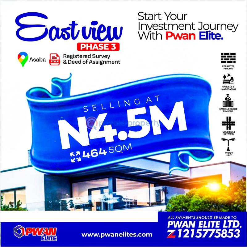 Mixed use Land For Sale Admiralty University, Ccecc Asaba Delta