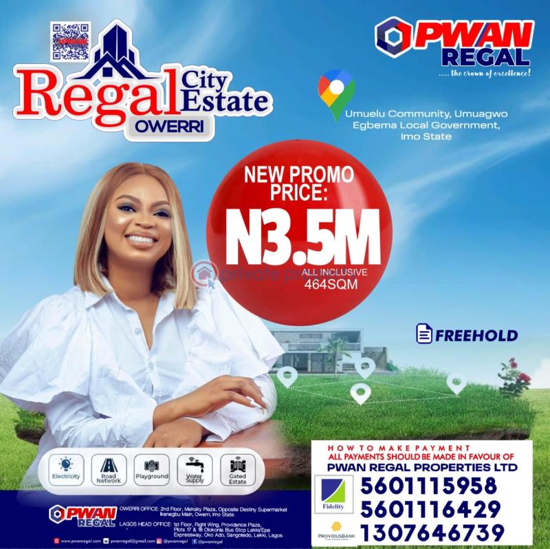 Mixed use Land For Sale Umuelu Umuagwo Owerri Imo