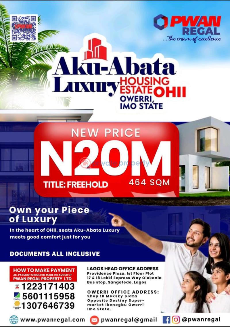 Mixed use Land For Sale Ohii Owerri Imo