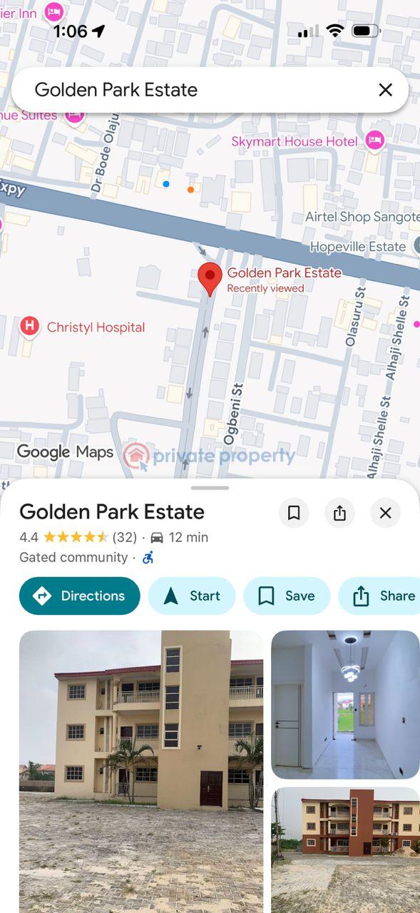 4 bedroom Semi detached Duplex For Sale Golden Park Estate Ajah Lagos - 2