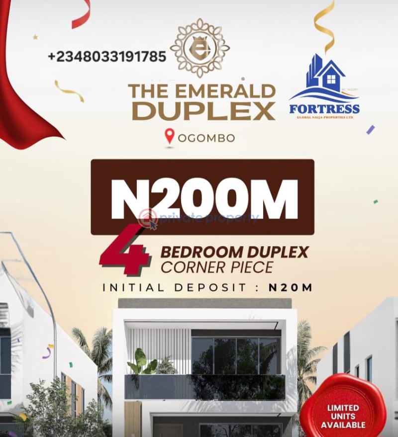 4 bedroom Duplex For Sale Abraham, Adesanya Ajah Abraham Adesanya Ajah Lagos - 1