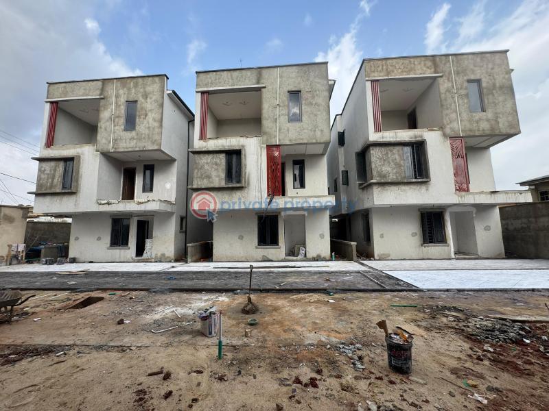 4 bedroom Terraced Duplex For Sale Secured Area Ifako-ogba Lagos - 0