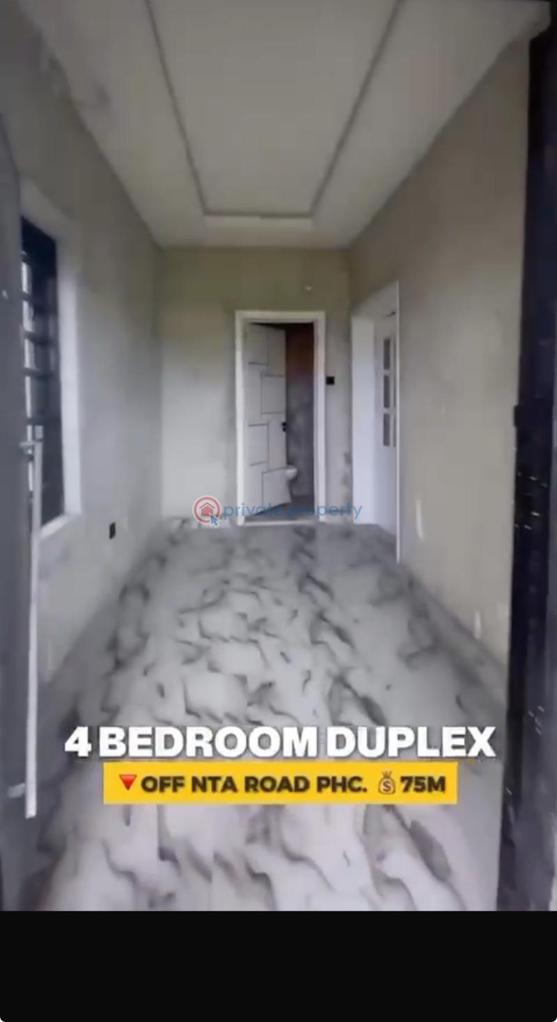 4 bedroom Detached Duplex For Sale Ozuogba, Nta Road Magbuoba Port Harcourt Rivers - 1