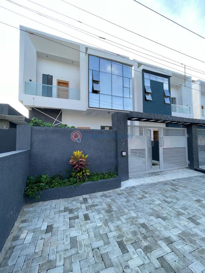 4bedroom semi detached duplex - 5 4 bedroom Semi detached Duplex For Sale Ologolo Lekki Lagos - 5