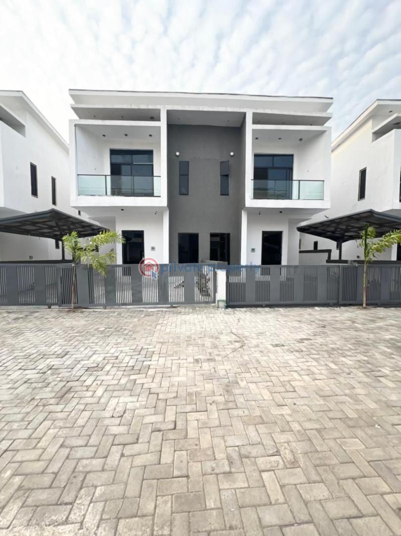 4 bedroom Semi detached Duplex For Sale Orchid Road Chevron Drive Lekki Lagos - 1