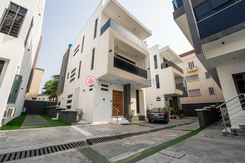 4bedroom service apartment - 0 4 bedroom Block Of Flats Short let Banana Island Victoria Island Lagos - 0