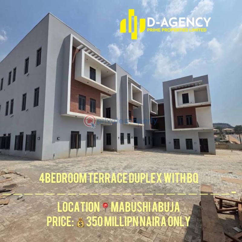 4 bedroom Terrace For Sale Mabushi Abuja Phase 1  - 0