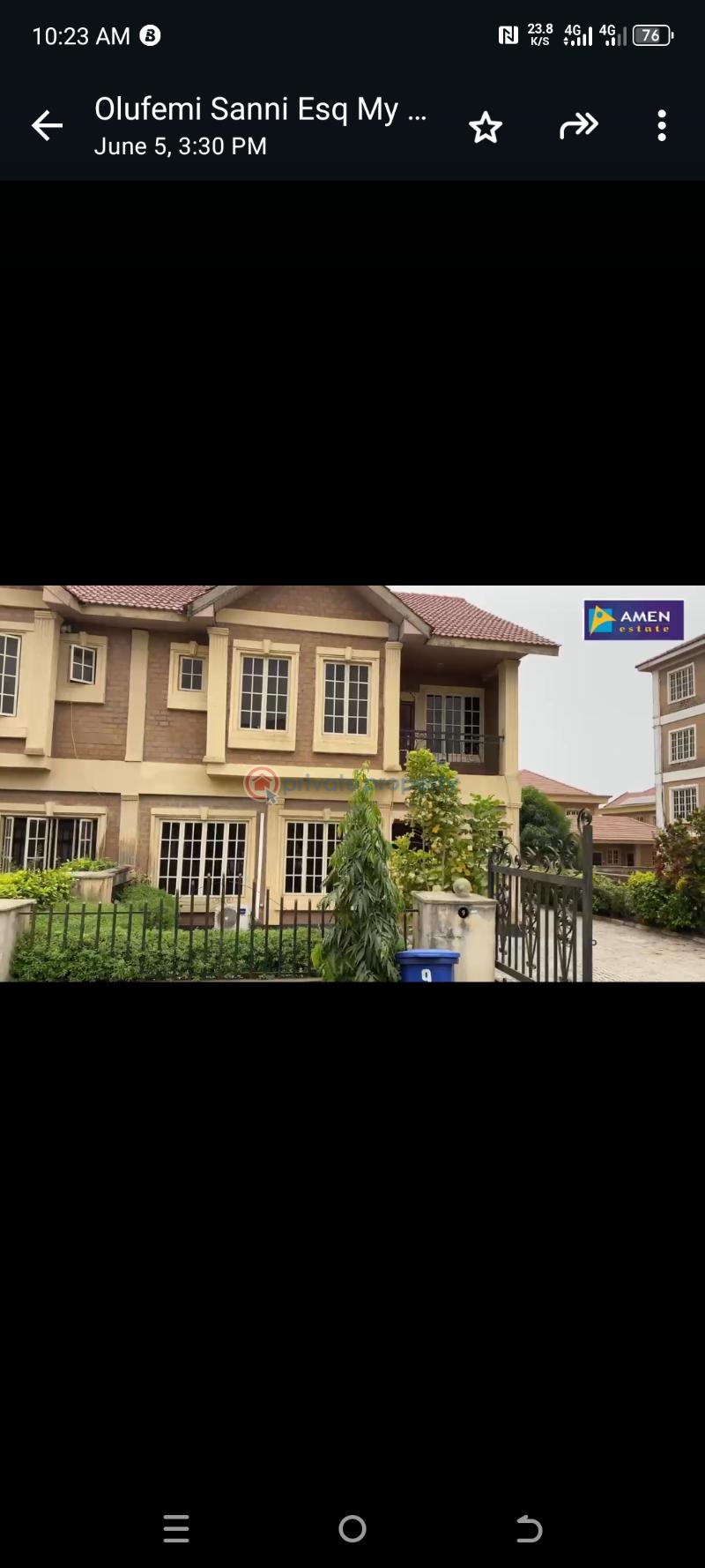 4 bedroom Semi detached Duplex For Sale Amen State Phase 1 Eleko Ibeju-Lekki Lagos - 1