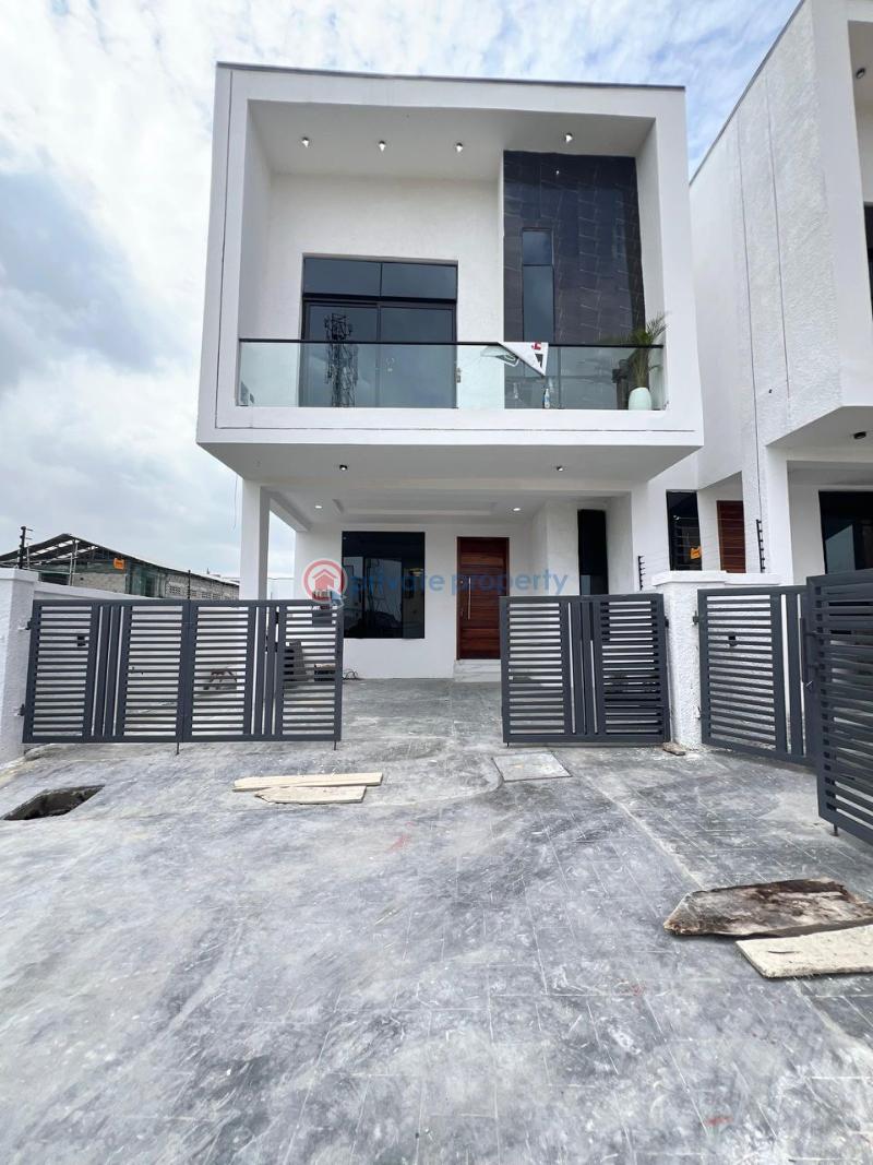 4bedrooms semi-detached duplex with bq for sale!! - 1 4 bedroom Semi detached Duplex For Sale Ikota Lekki Lagos - 1