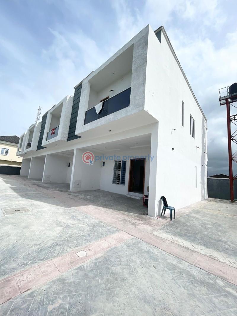 4bedrooms terrace duplex for sale!! - 1 4 bedroom Terraced Duplex For Sale Ikota Lekki Lagos - 1