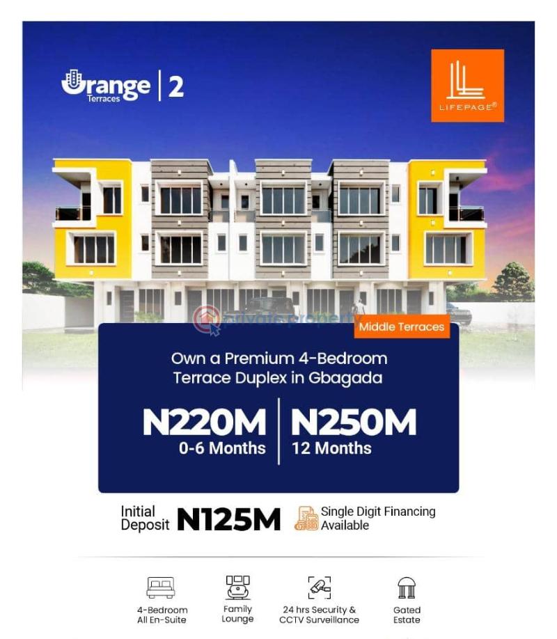 4 bedroom Duplex For Sale Orange Terrace Estate Gbagada Lagos - 3