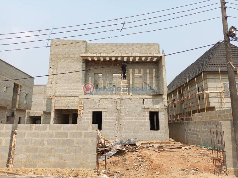 4 bedroom Duplex For Sale Beckley Estate Zone2. Abule Egba Lagos - 0