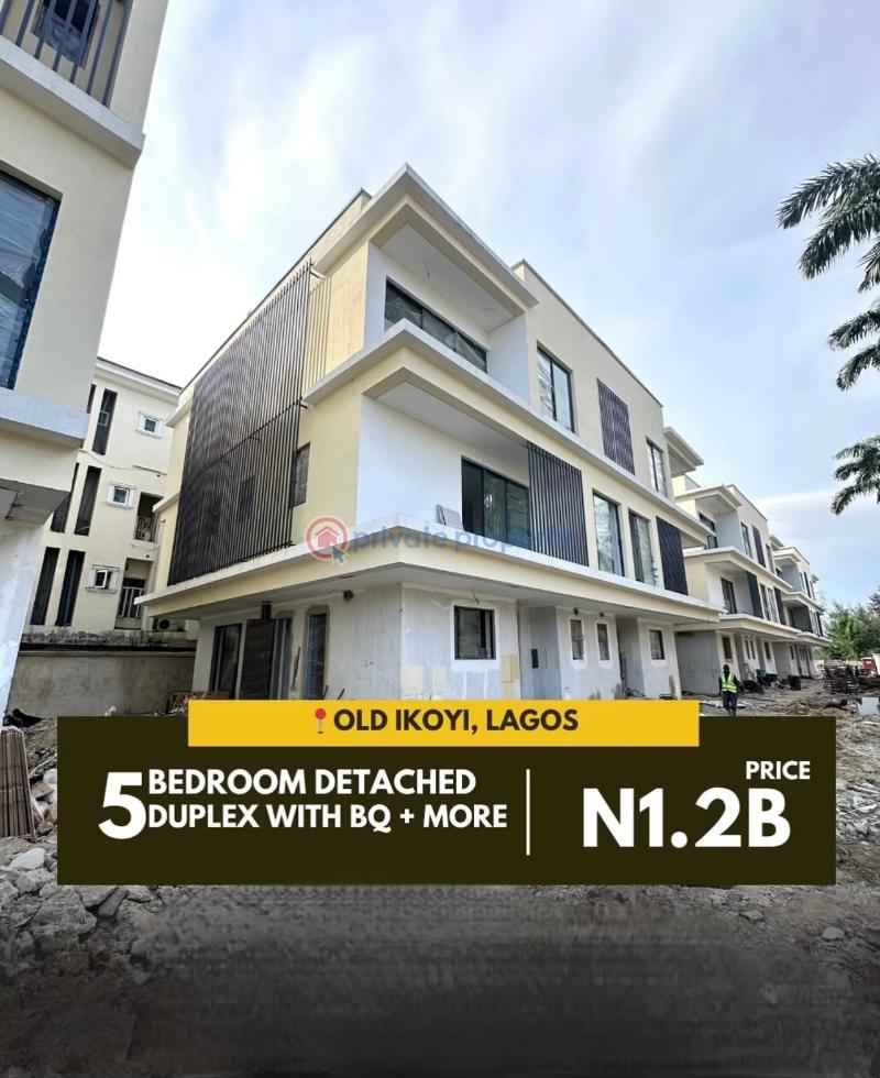 5 bedroom Detached Duplex For Sale Old Ikoyi Lagos - 19