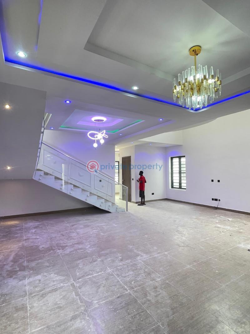 5 bed  exquisitely built 5 bedroom fully detached duplex with rooftop terrace.. - 1 5 bedroom Detached Duplex For Sale Osapa London Lekki Lagos - 1
