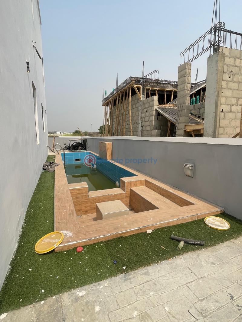 5 bed  exquisitely built 5 bedroom fully detached duplex with rooftop terrace.. - 11 5 bedroom Detached Duplex For Sale Osapa London Lekki Lagos - 11
