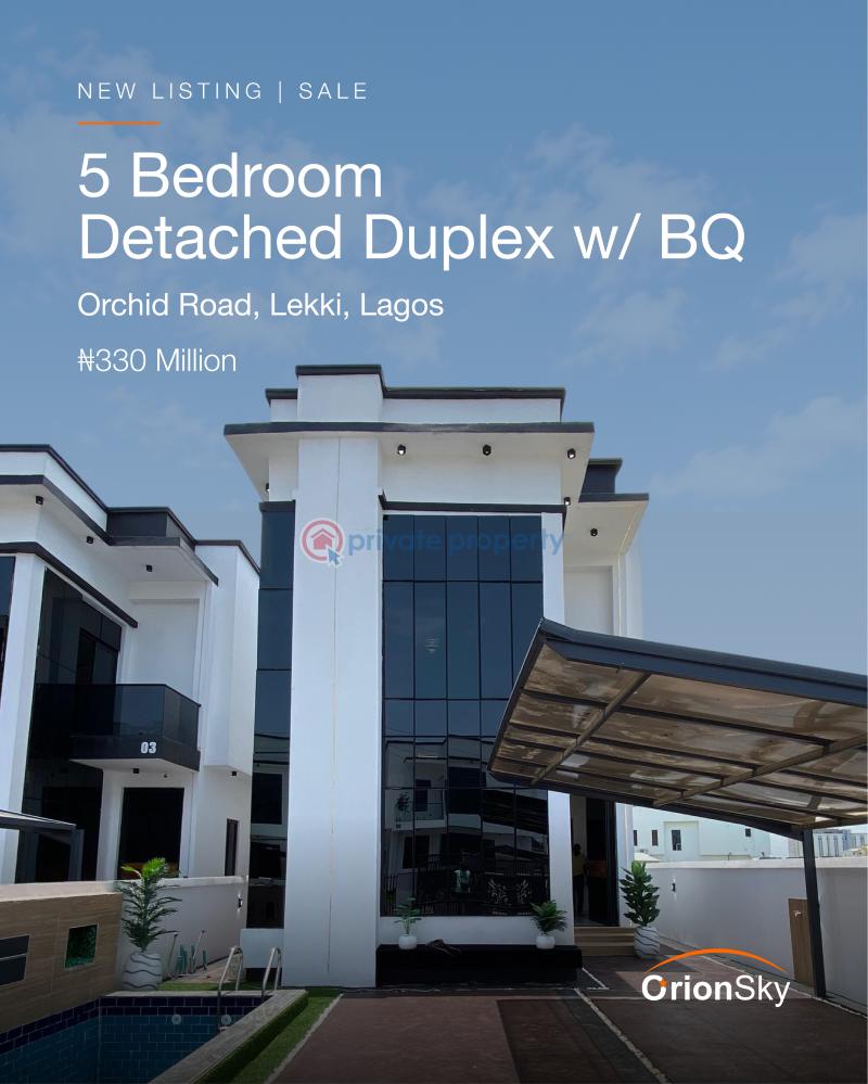 5 bedroom Detached Duplex For Sale Orchid Lekki Lagos - 0