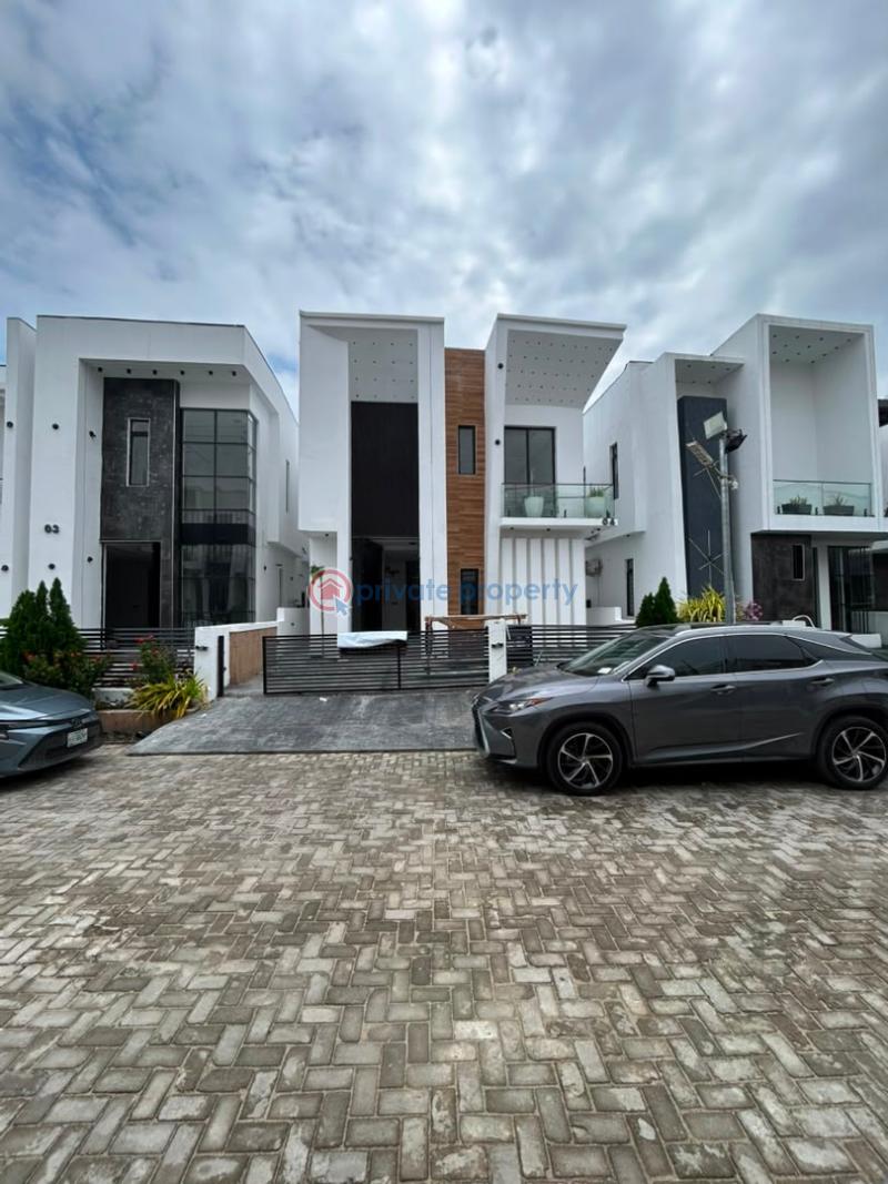 5 bedroom Detached Duplex For Sale Chevron Drive Lekki Lagos - 1