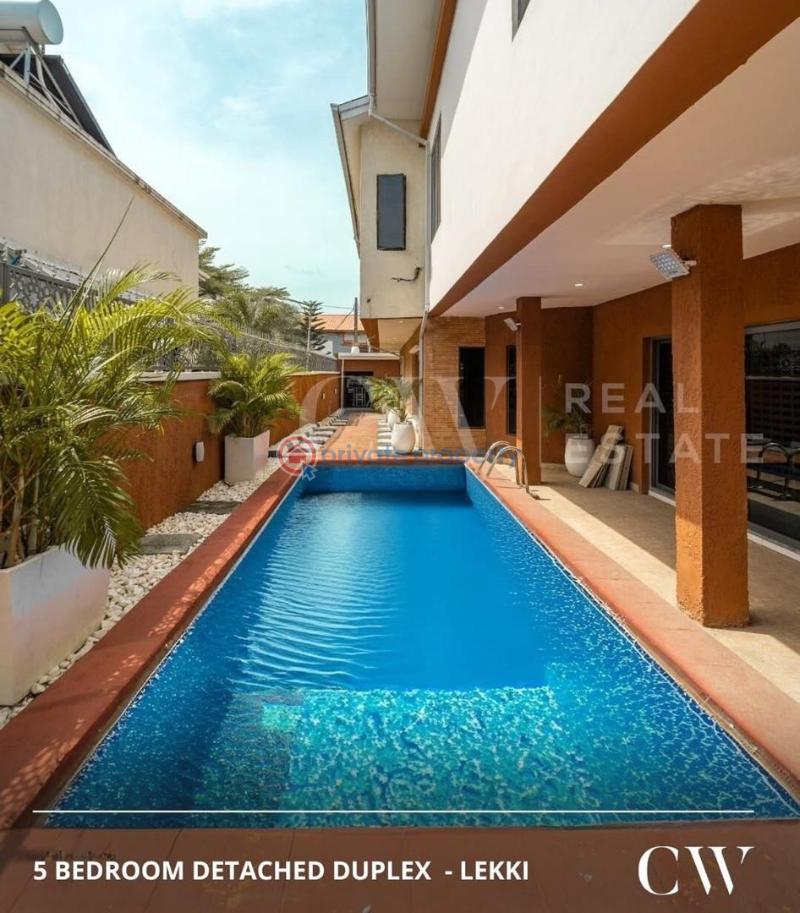 5 bedroom Detached Duplex For Rent Lekki Phase 1 Lagos - 7