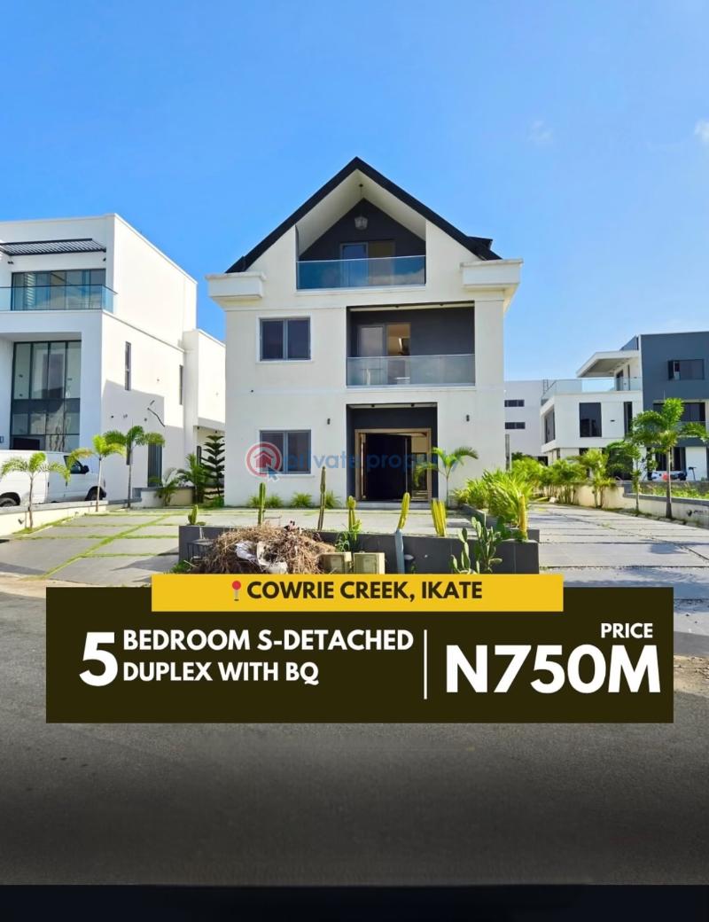 5 bedroom Detached Duplex For Sale Ikate Lekki Lagos Lekki Phase 1 Lagos - 0