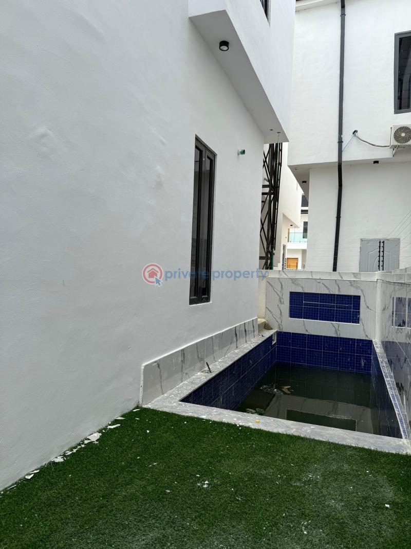 5 bedroom detached duplex with a pool for sale - 6 5 bedroom Detached Duplex For Sale Ajah Lagos - 6