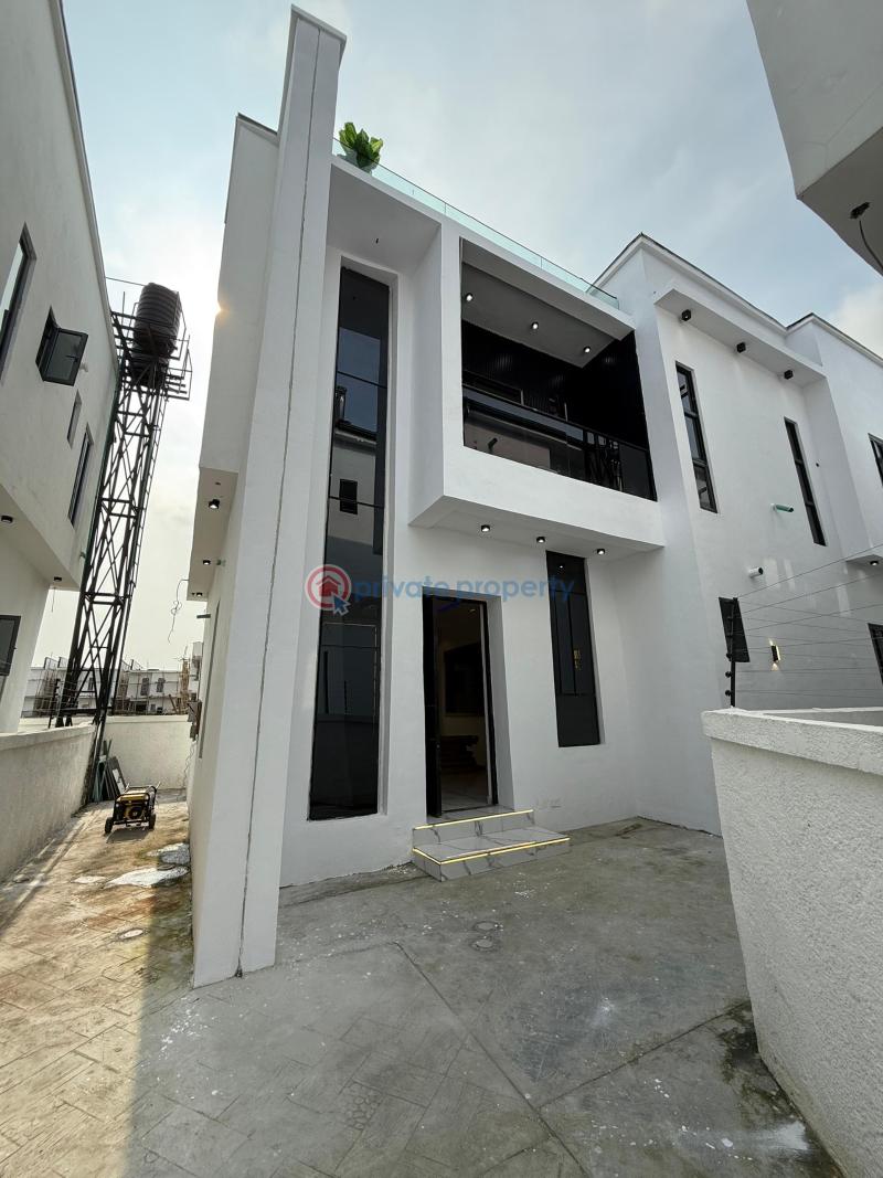 5 bedroom detached duplex with a pool for sale - 1 5 bedroom Detached Duplex For Sale Ajah Lagos - 1