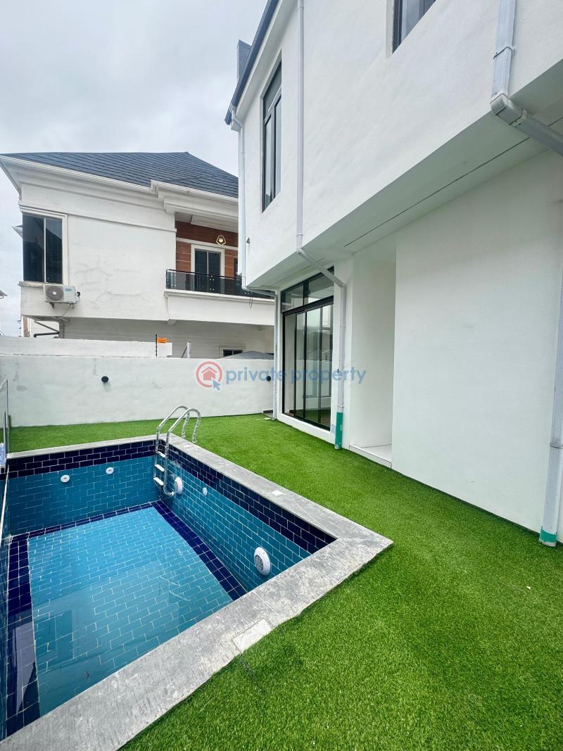 5  bedroom detached  duplex with bq* - 6 5 bedroom Detached Duplex For Sale Chevron Toll Gate Lekki Lagos - 6