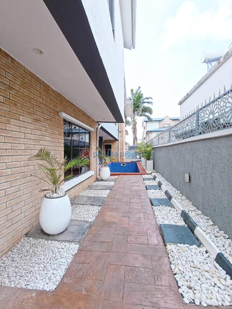 5 bedroom detached duplex with bq and swimming pool - 2 5 bedroom Detached Duplex For Rent Lekki Phase 1 Lagos - 2