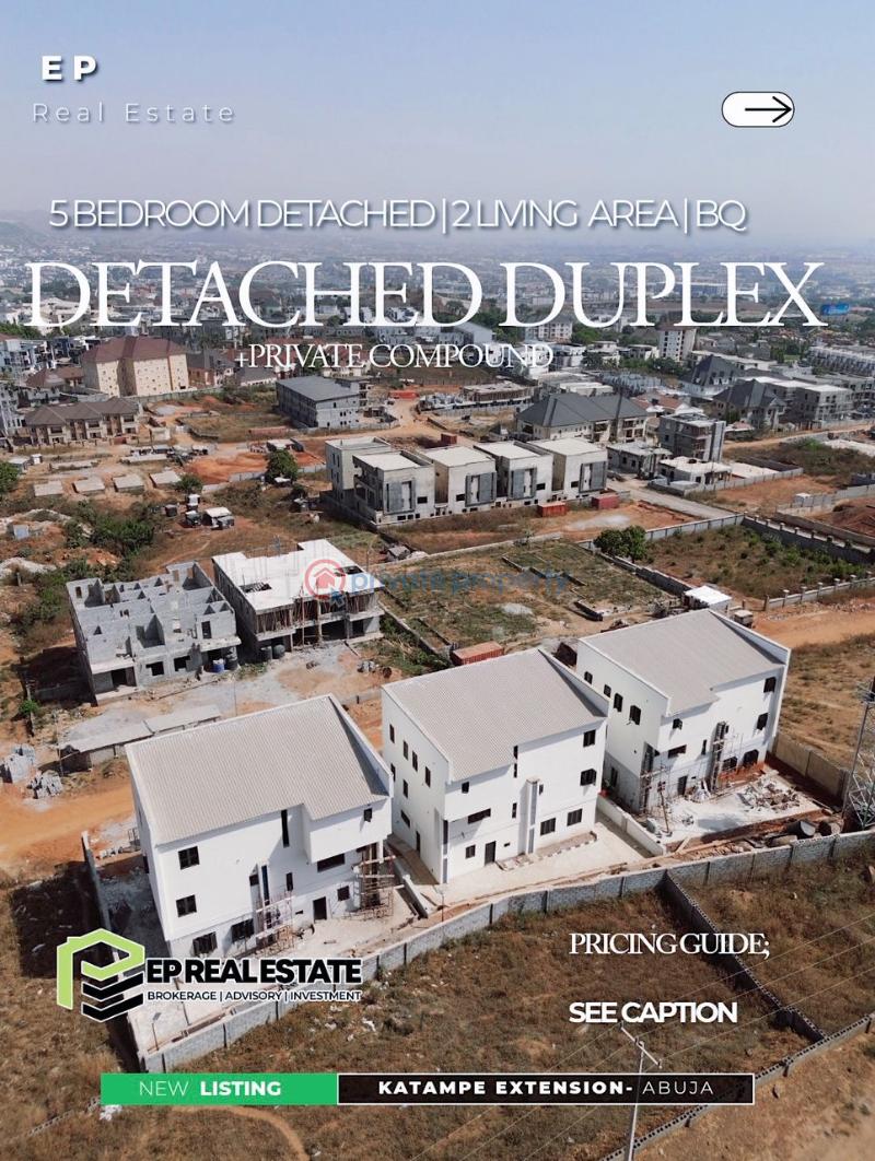 5 bedroom Detached Duplex For Sale Katampe Ext. Abuja Phase 2  - 4