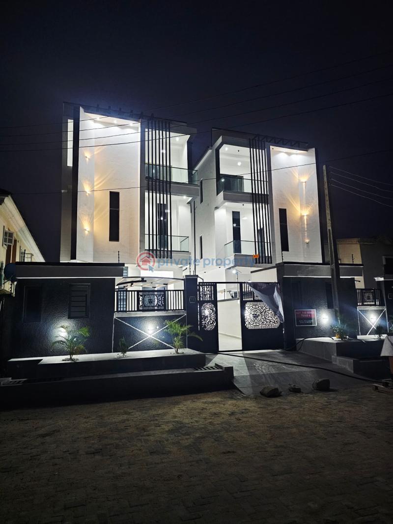 5 bedroom detached duplex with bq , gym, cinema & pool & elevator for sale - 12 5 bedroom Detached Duplex For Sale Ikota Lekki Lagos - 12