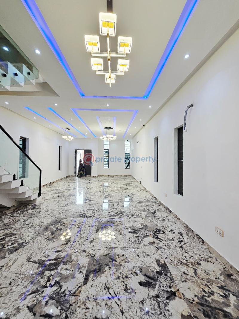 5 bedroom detached duplex with bq , gym, cinema & pool & elevator for sale - 5 5 bedroom Detached Duplex For Sale Ikota Lekki Lagos - 5