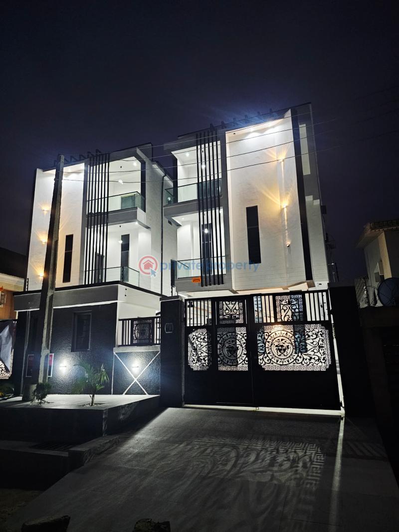 5 bedroom detached duplex with bq , gym, cinema & pool & elevator for sale - 13 5 bedroom Detached Duplex For Sale Ikota Lekki Lagos - 13
