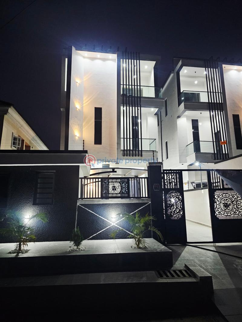 5 bedroom detached duplex with bq , gym, cinema & pool & elevator for sale - 17 5 bedroom Detached Duplex For Sale Ikota Lekki Lagos - 17
