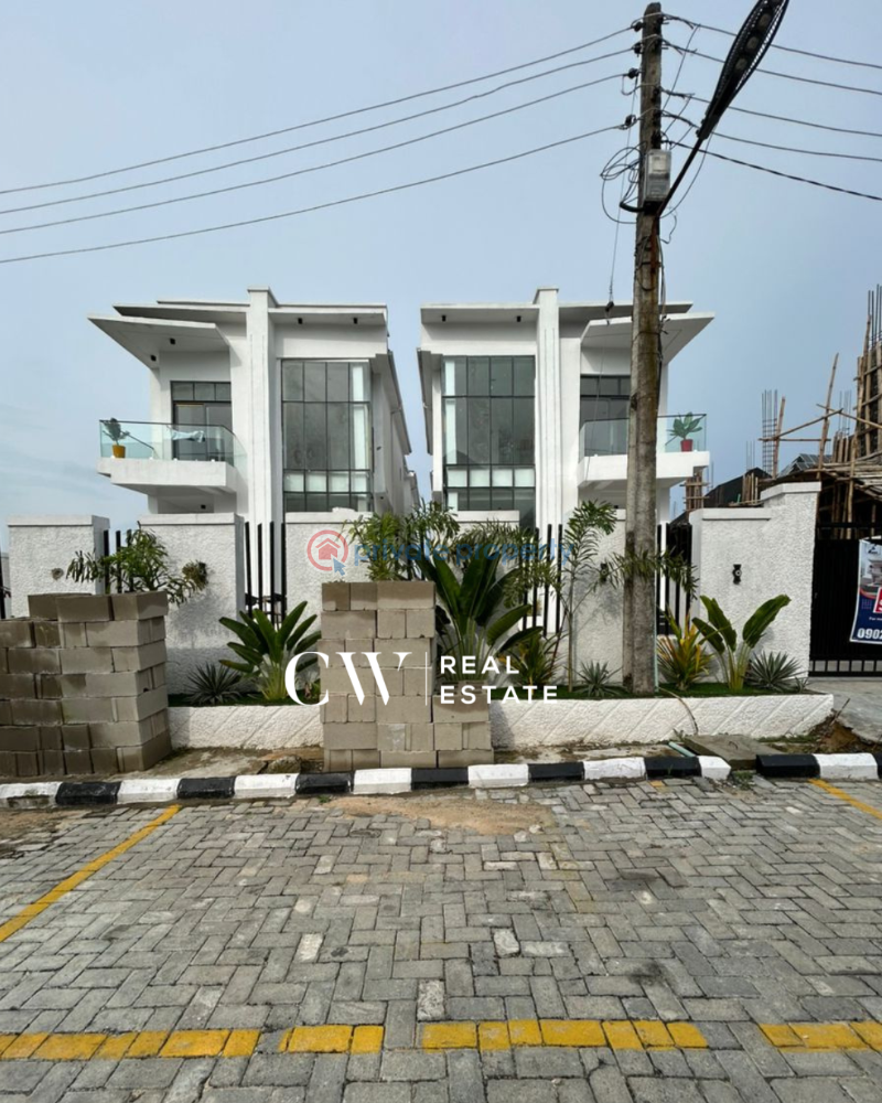 5 bedroom Detached Duplex For Sale Chevron Drive Lekki Lagos - 1