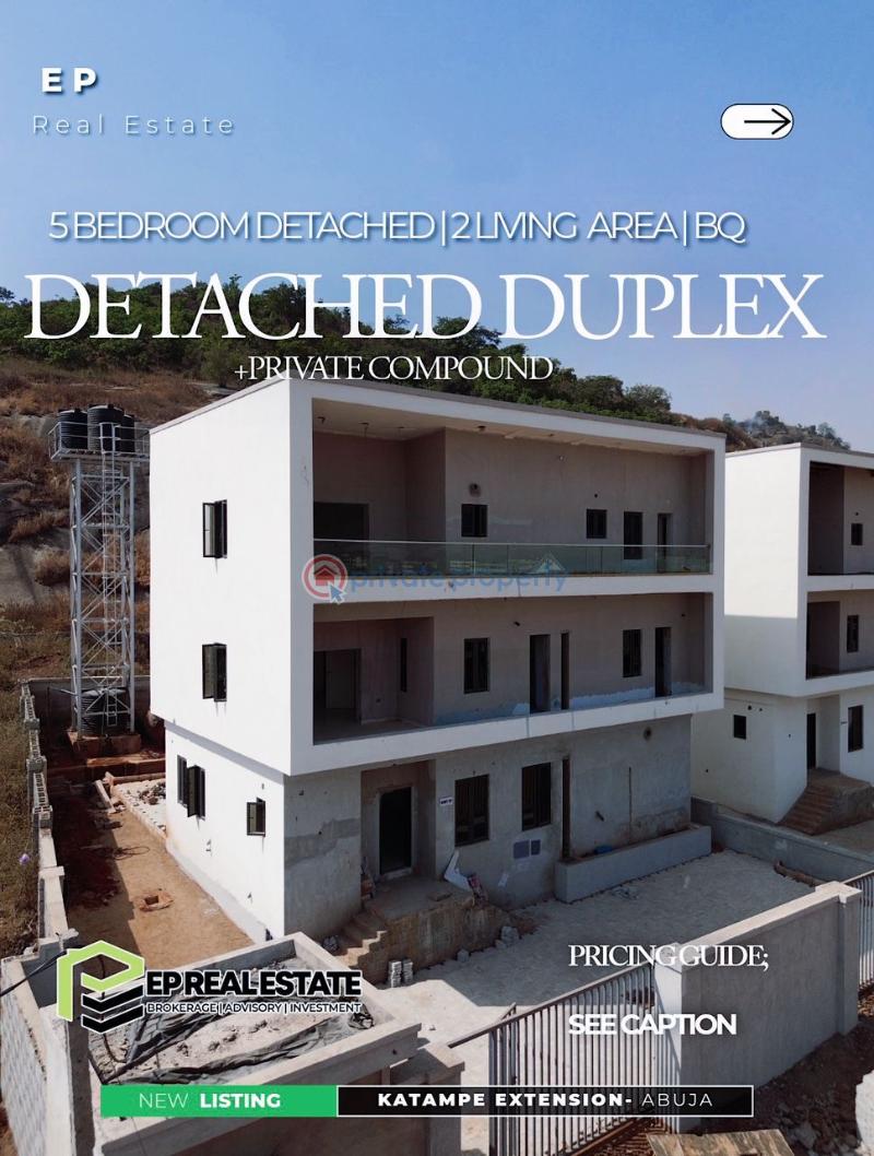 5 bedroom Detached Duplex For Sale Katampe Ext. Abuja Phase 2  - 3