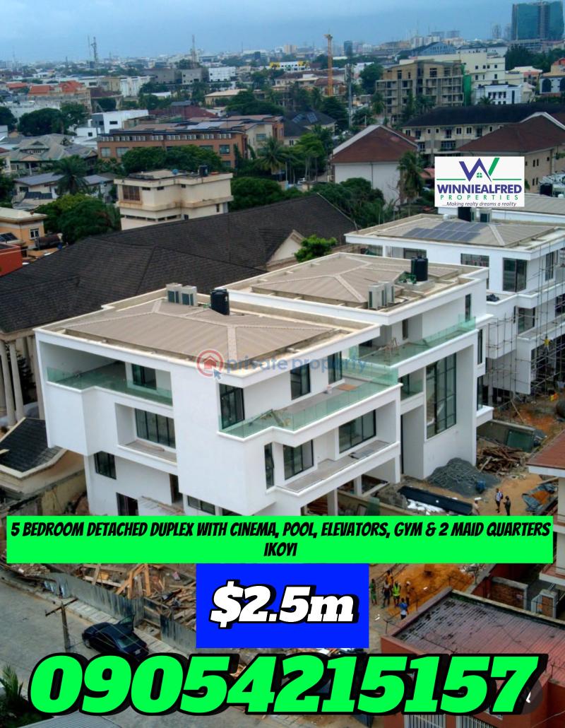 5 bedroom Duplex For Sale Banana Island Ikoyi Lagos - 0