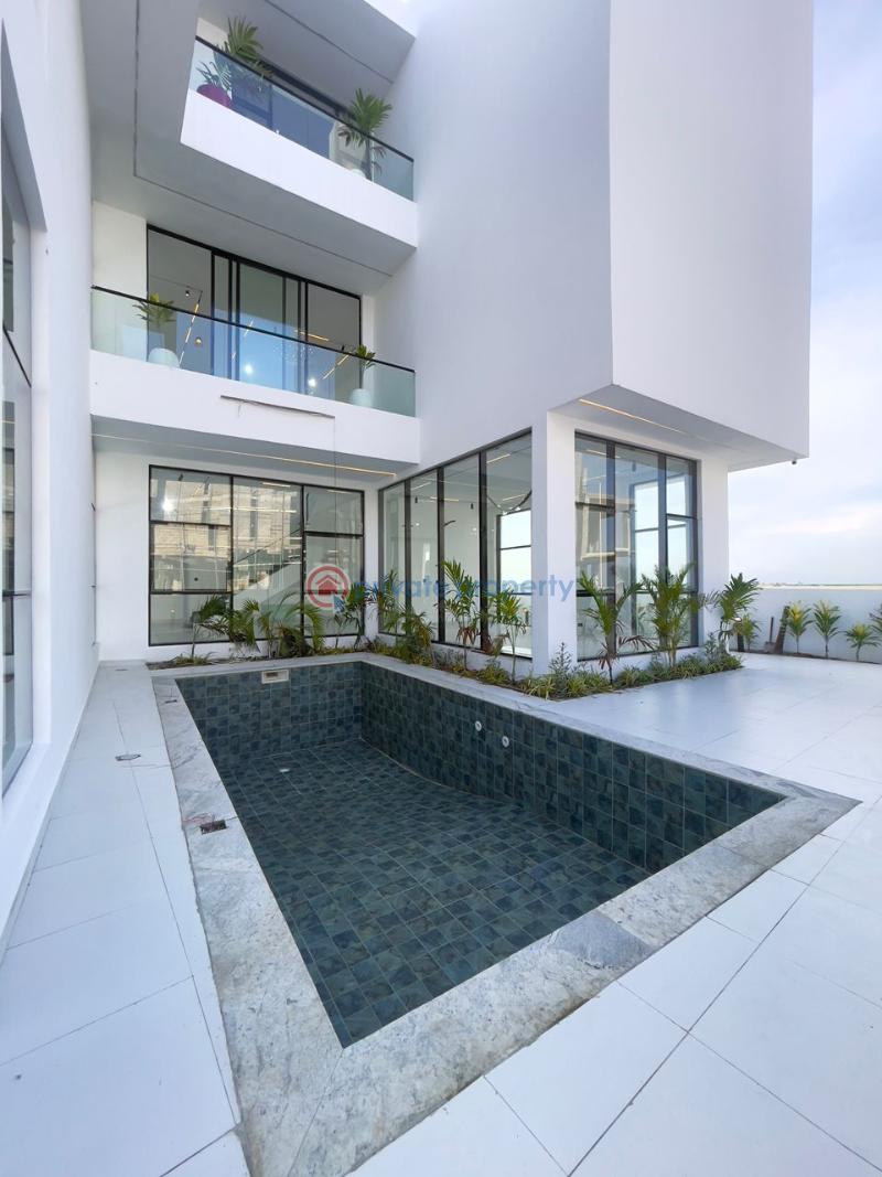 5 bedroom detached duplex with pool gym elevator cinema - 1 5 bedroom Detached Duplex For Sale Osapa London Lekki Phase 1 Lagos - 1