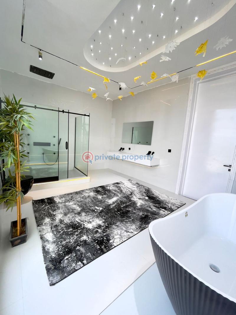 5 bedroom detached duplex with pool gym elevator cinema - 4 5 bedroom Detached Duplex For Sale Osapa London Lekki Phase 1 Lagos - 4
